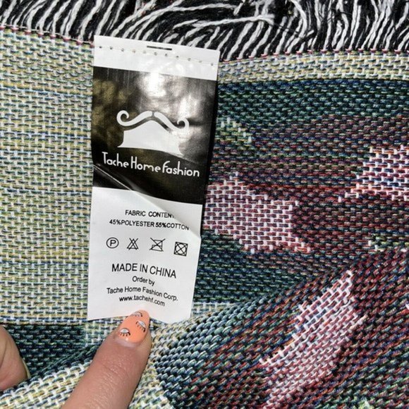 Tache Home Blanket Fashions Merry Christmas Tree Morning Tapestry Throw blanket - Picture 5 of 7